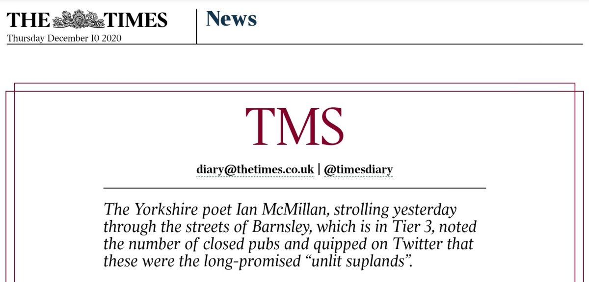 spwalker's tweet image. &quot;I wish I&apos;d thought of this&quot; no. 4297, courtesy of @IMcMillan. #spoonerism