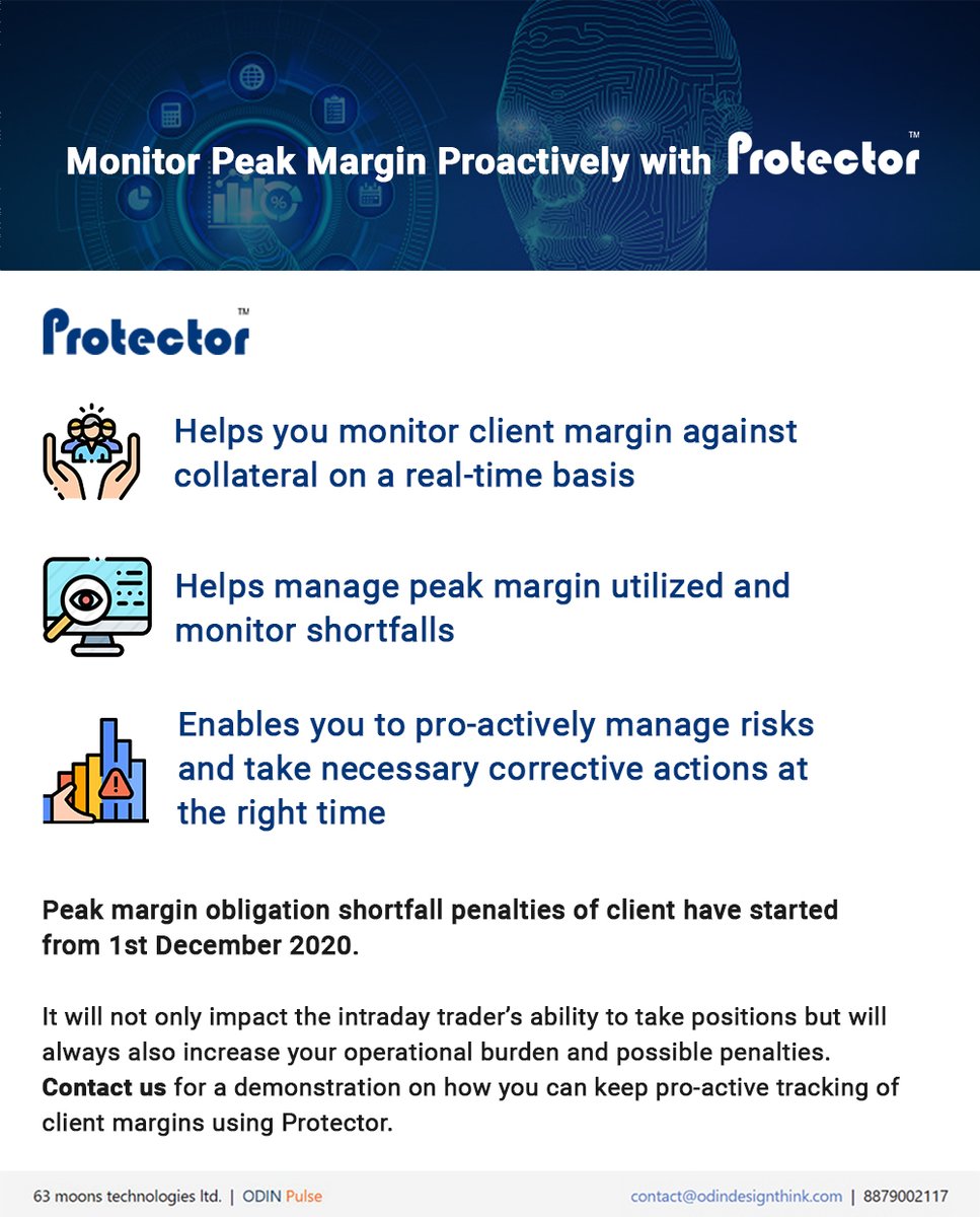 BTSPulse's tweet photo. Protector helps Brokerages manage Peak Margin  obligations effectively! https://t.co/D2SoBvez8n