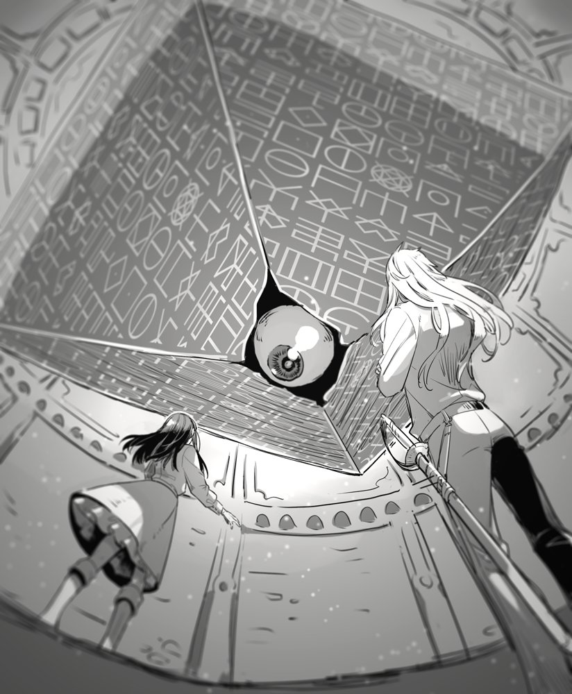 シスはこんな感じだろうか……でか目玉 サイズ感が不明( ˘ω˘ ) #narouN5413FZ