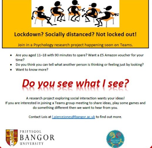 seicolegol's tweet photo. Diddordeb mewn cymryd rhan mewn ymchwil hefo Prifysgol Bangor? / Interested in taking part in a research project with Bangor University? 
Gweler gwybodaeth isod / See further information below https://t.co/4OhTok71pV