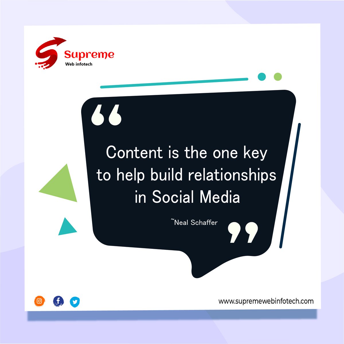 Like & Follow @InfotechSupreme  

#ContentCreator #contentwriting #contentwriter #contentcreation #content #contentstrategy #contentstrategytips #socialmedia #socialmediaquotes #digitalmarketing #socialinspirational #facebookquotes