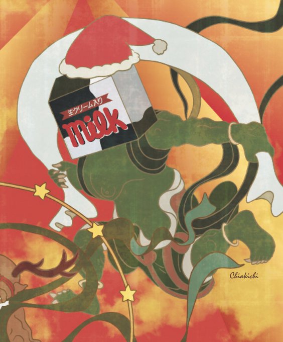 風神雷神図屏風のtwitterイラスト検索結果 古い順