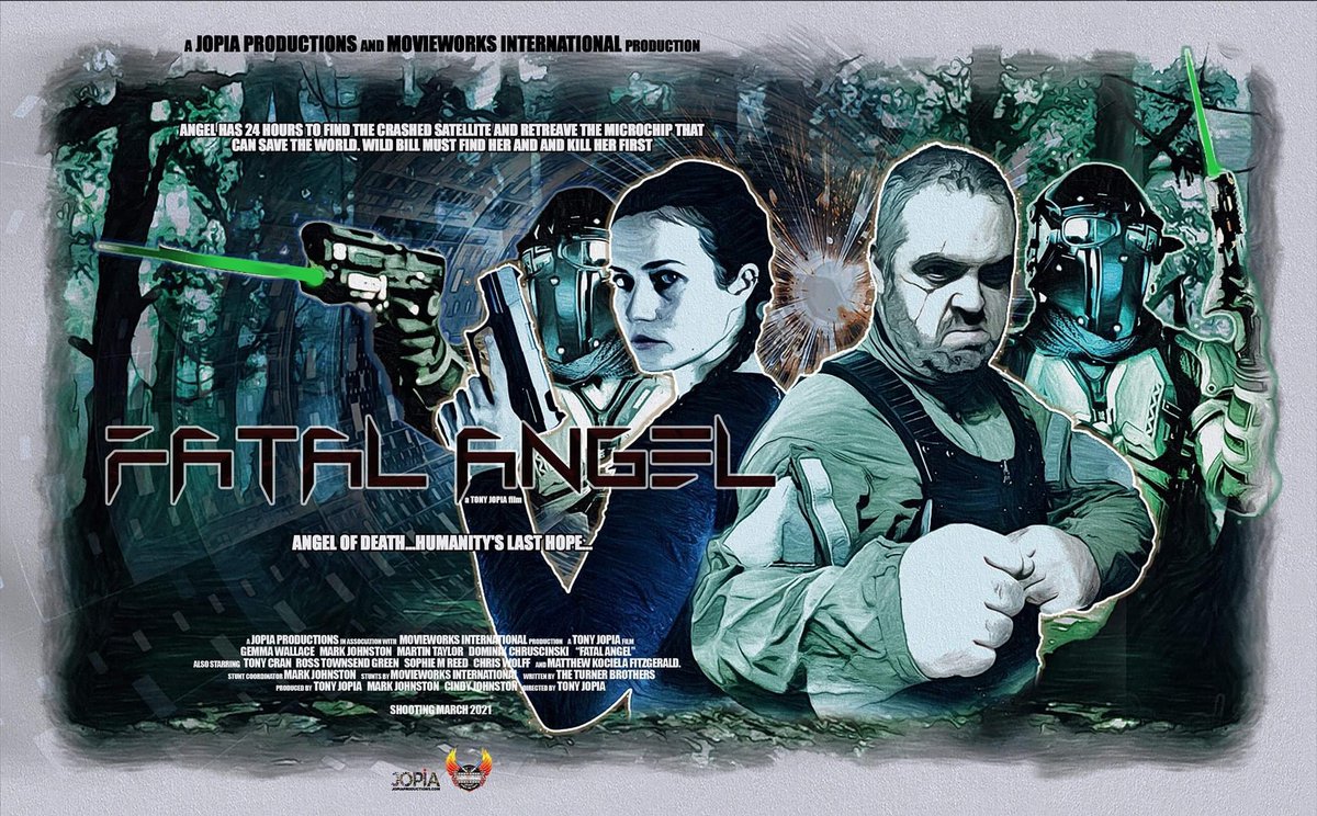 Great news!

Exciting times ahead as we jump into pre production of our 2nd JOPIA Creative/Productions &amp; <a href="/StuntsMoviework/">Movieworks Stunts</a> Production. EPIC! 

We busted out Bota, which is in post production and ready for release early 2021. <a href="/StuntmanNinjaUK/">Mark Johnston</a> <a href="/Gemma_Wallace18/">Gemma Wallace</a> #Movieworks #Stunts