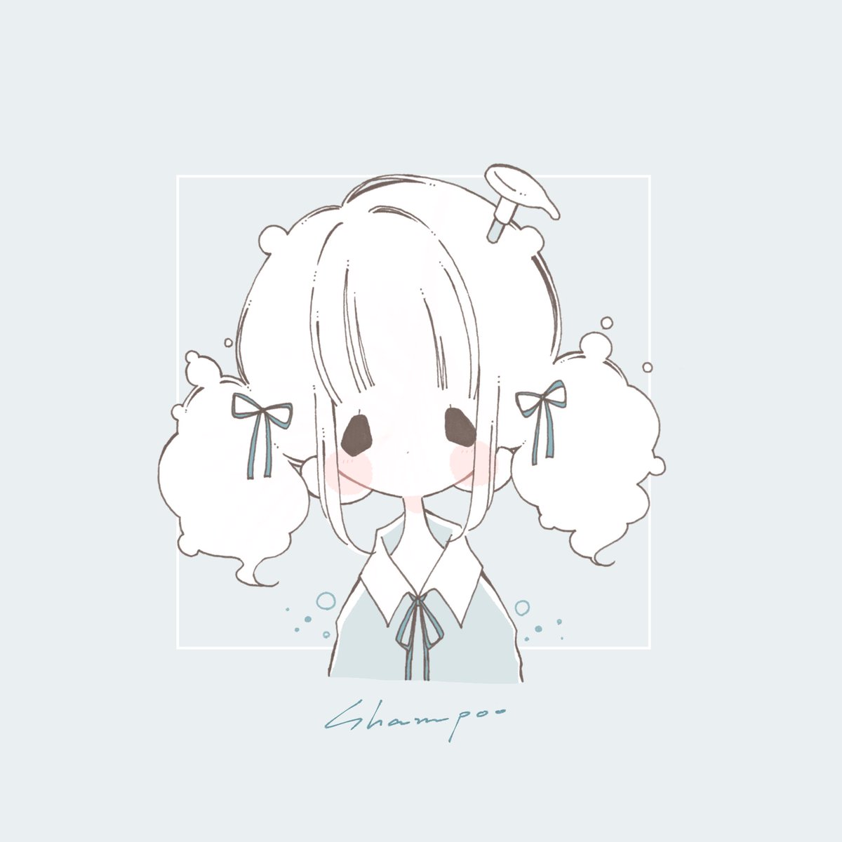1girl ribbon closed eyes solo twintails braid hair ribbon  illustration images