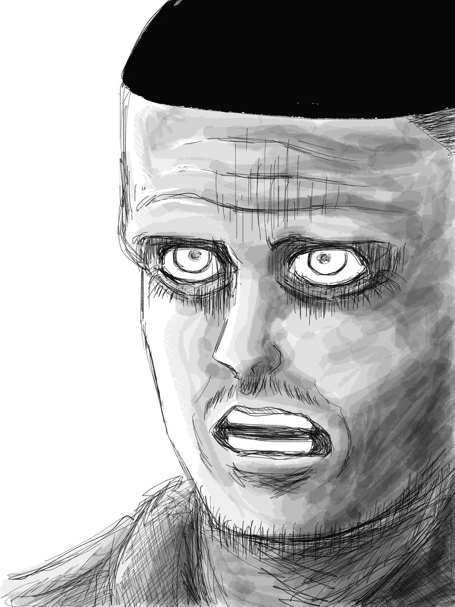 カツムラナツコ 進撃ファイナルアニメ マガト隊長の声 すんごいピッタリだった わたしのなかで こういうキャラの声ってakiraの大佐しか出てこないんだけど 笑 模写