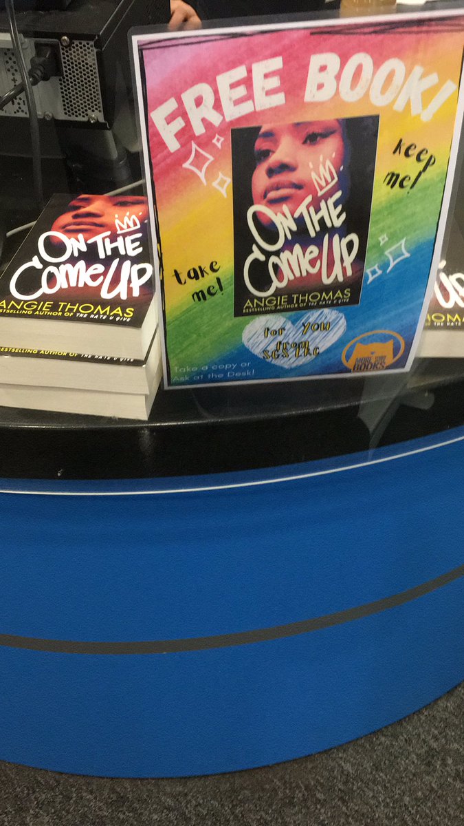SGS College - Sixth Form (@sgs6form) on Twitter photo From the author who brought you <a href="/TheHateUGive/">PLEASE STAND BY .</a>, we are providing free copies of On The Come Up by Angie Thomas at the Sixth Form #bookworm #worldbookday #readingcommunity From the author who brought you <a href="/TheHateUGive/">PLEASE STAND BY .</a>, we are providing free copies of On The Come Up by Angie Thomas at the Sixth Form #bookworm #worldbookday #readingcommunity