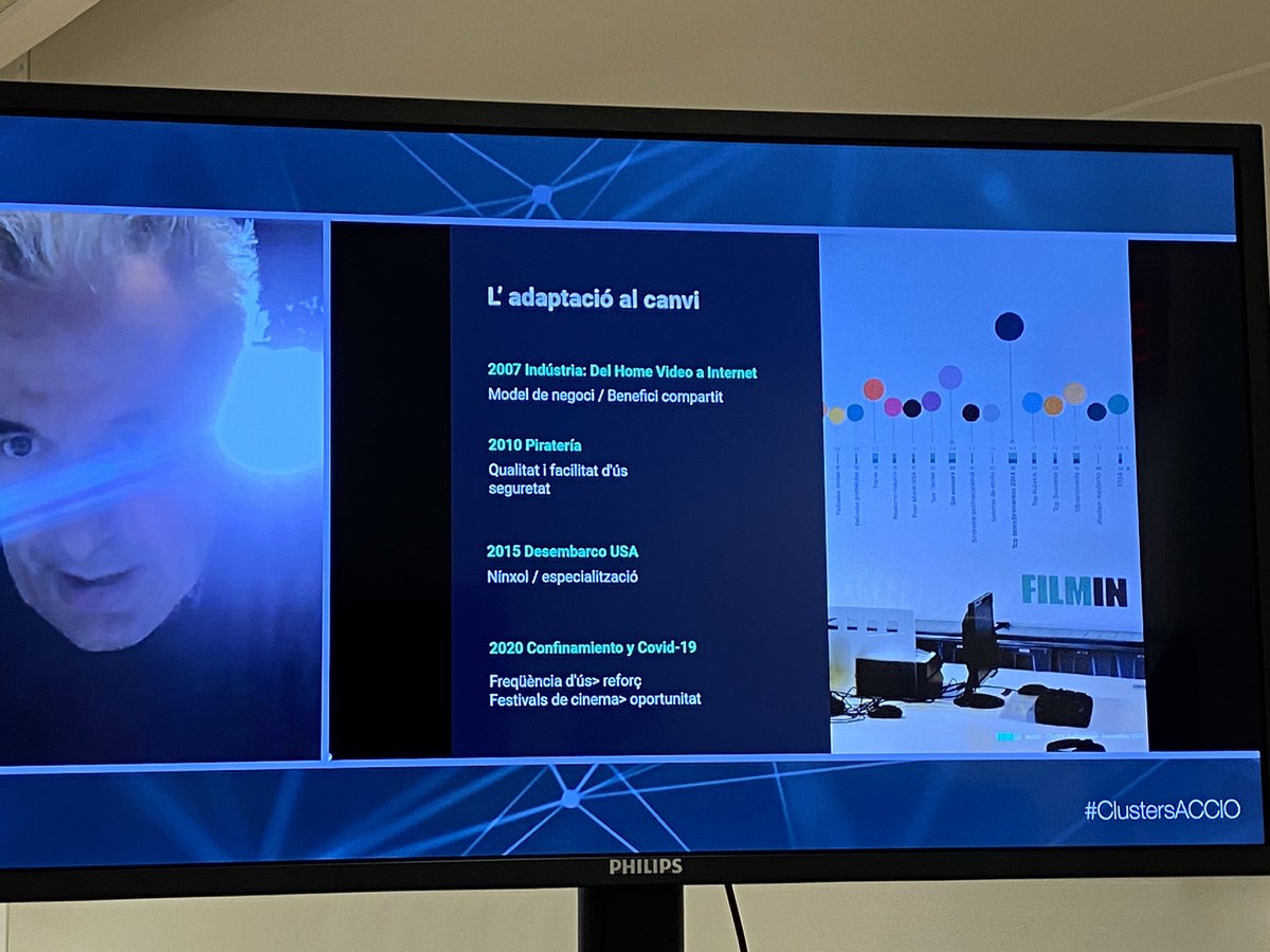 JMartiClusters's tweet photo. @FilminCAT va posar en evidència que eren un gran alternativa a la pirateria ja que proporcionaven major qualitat, seguretat i facilitat d’ús via cas @iesebschool @accio_cat cc @ClusterAVCat #ClustersACCIO #audiovisual https://t.co/93kDbVutgU