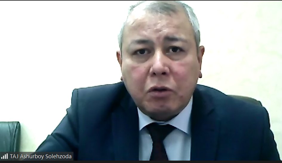 🇹🇯 First VM Ashurboy Solehzoda discusses how #Tajikistan is cooperating with international & regional partners to promote #GreenInfrastructure that leverage assets such as #windpower, #solarpower & #greenagriculture to promote sustainable growth @iki_bmu