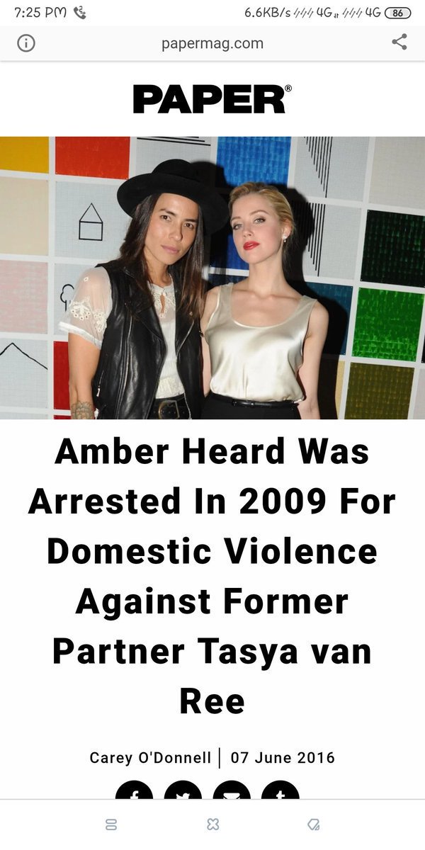 And again a reminder it was  #AmberHeard not  #JohnnyDepp who was arrested for publicly abusing her partner & put on 2 year good behaviour bond in 2009 and tried to ERASE aka hide and cover up her history of violient behaviour 2 years later when she started dating Depp. 5/