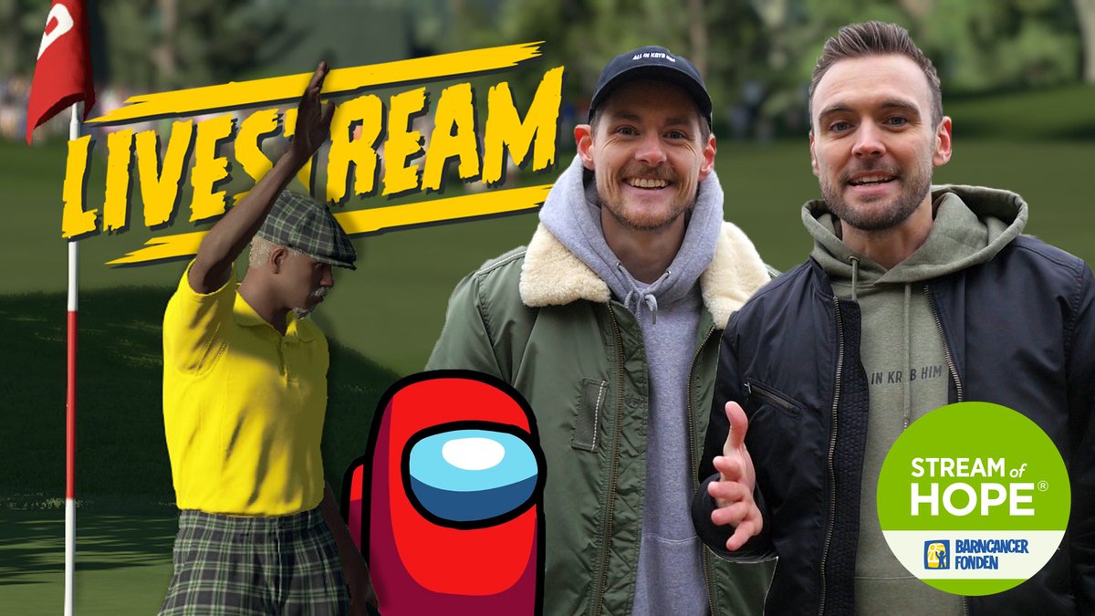 Visste du att varje dag drabbas ett barn i Sverige av cancer. Det är även den vanligaste dödsorsaken för barn mellan 1-14 år. 

Imorgon (fredag) klockan 15.00 går vi live under Stream of Hope 👉 Titta, skratta, bidra till insamlingen. 

Vi ses här:
youtube.com/argaskanskaman…