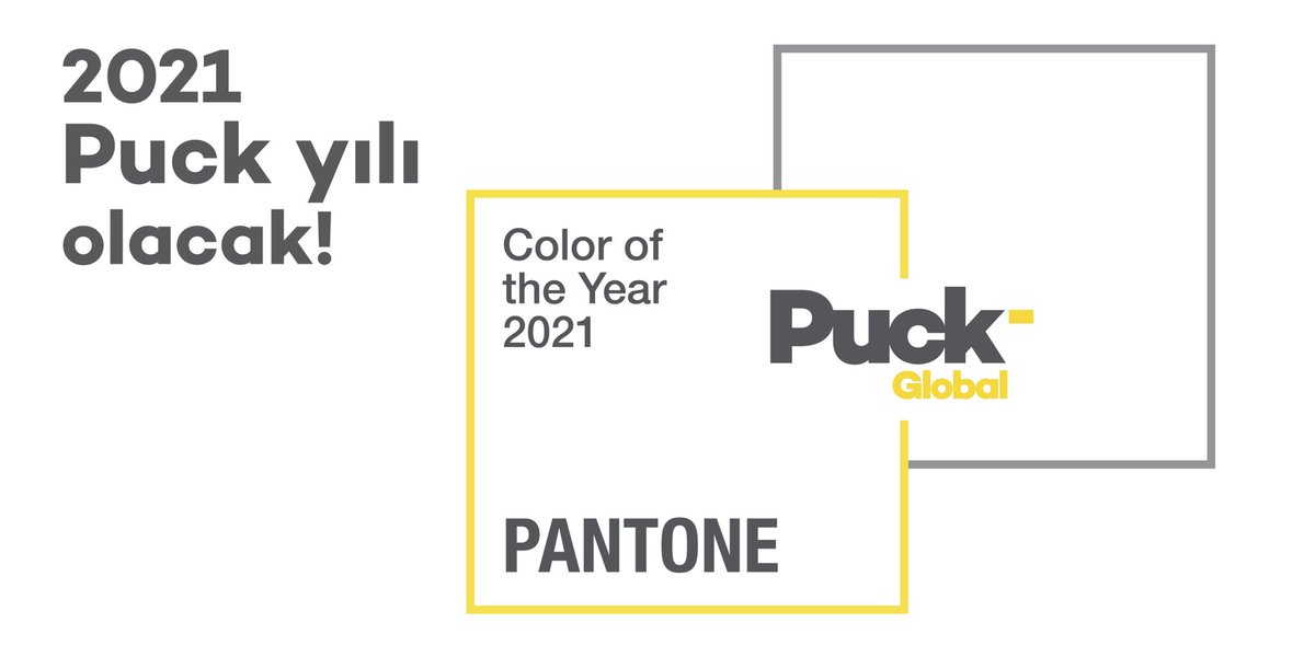 Pantone, 2021 yılının renklerini paylaştı!

Parlak ve neşeli sarıyla, sonsuz güvenin rengi gri; 2021 yılının renkleri olacak. Sarı ve grinin gücüne inandık, 2010’da Puck Global’e taşıdık!
#Puck #Pantone #2021PuckYılı