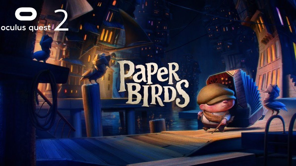 Morning Gamers premiering on my channel at 10am today

Paper Birds VR Early Access Gameplay On The Oculus Quest 2

youtu.be/yTcc8oS-7hA

<a href="/3darStudios/">3DAR</a>
<a href="/oculus/">Oculus 👉 Meta Quest</a>
#virtualreality
#gameplays
#VR
#quest2