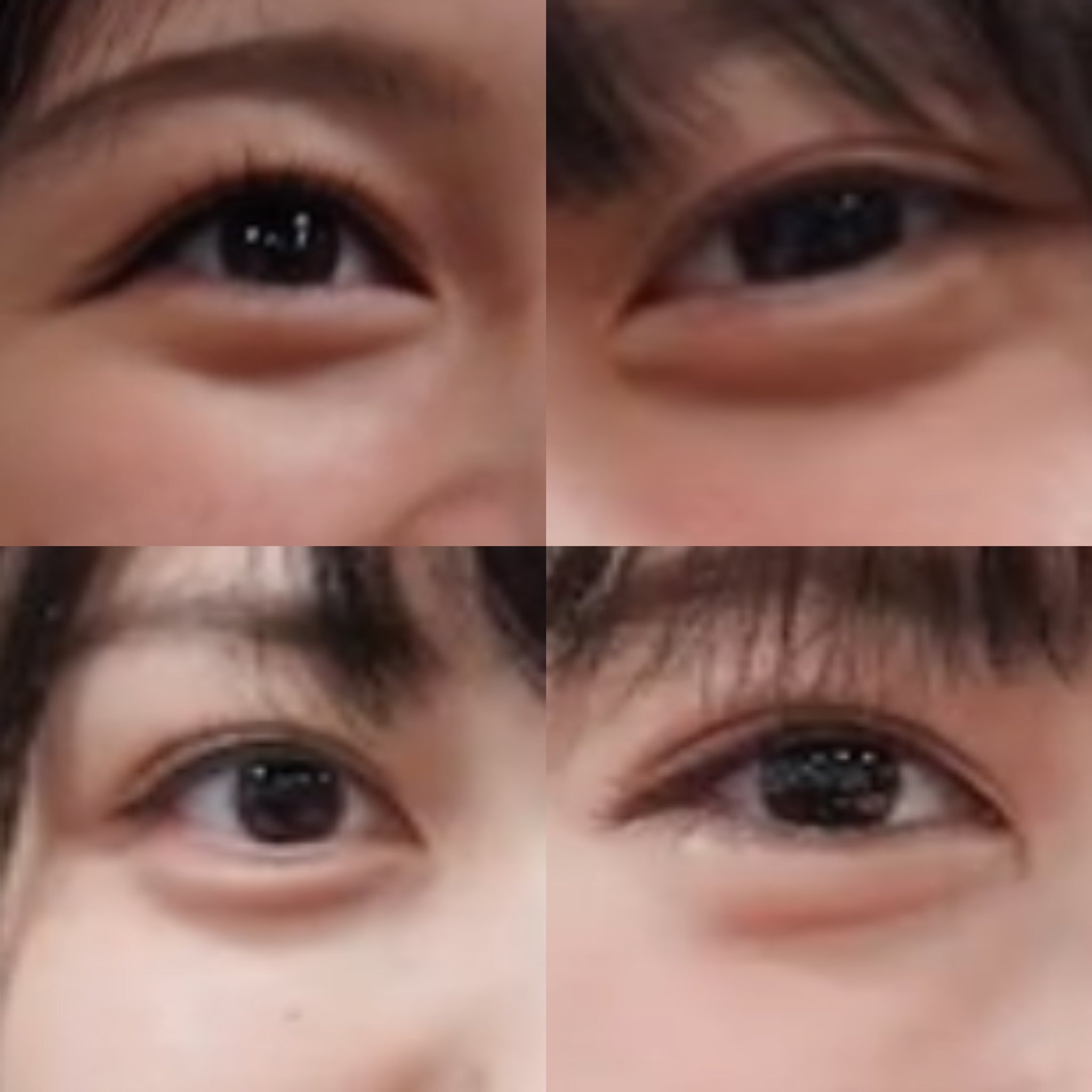 めるも 乃木坂ちゃん達のメイクを研究してわかったことは涙袋の形 影 は目の形と対称なカーブにすること その涙袋 の形が1番デカ目に見えるし ナチュラル 縦に大きい人は 真ん中が特にぷくっとした丸い涙袋が似合って 横長の目の人は狭めだけど目頭から