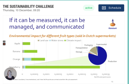 berrycongress's tweet photo. It’s important to measure your environmental impact – if you don’t you have no way of knowing what’s working, says Rabobank’s Cindy van Rijswick. #BerryCongress #GBC2020 https://t.co/JuknACE5pl