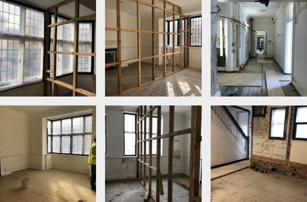 RidgeLLP's tweet image. We are working with @StEdmundHall on the refurbishment of the Besse Building, to improve the quality of student accommodation. Works commenced Sept 2020 and to date include #AsbestosRemoval, #SoftStrip and #DemolitionWorks #ProjectManagement #PartyWallServices #UniversityofOxford