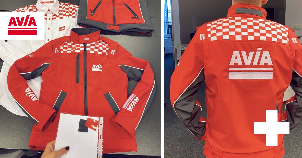 AVIAINTL's tweet photo. Check out the new collection of outfits for employees by #AVIAPolska
The red-white checkerboard pattern is inspired by the retro design and the history of #AVIA.
Link: https://t.co/mu41HfvqIx
#design #retro #branding #AVIAINTL #AVIAPolska https://t.co/NjCy9Ik81f
