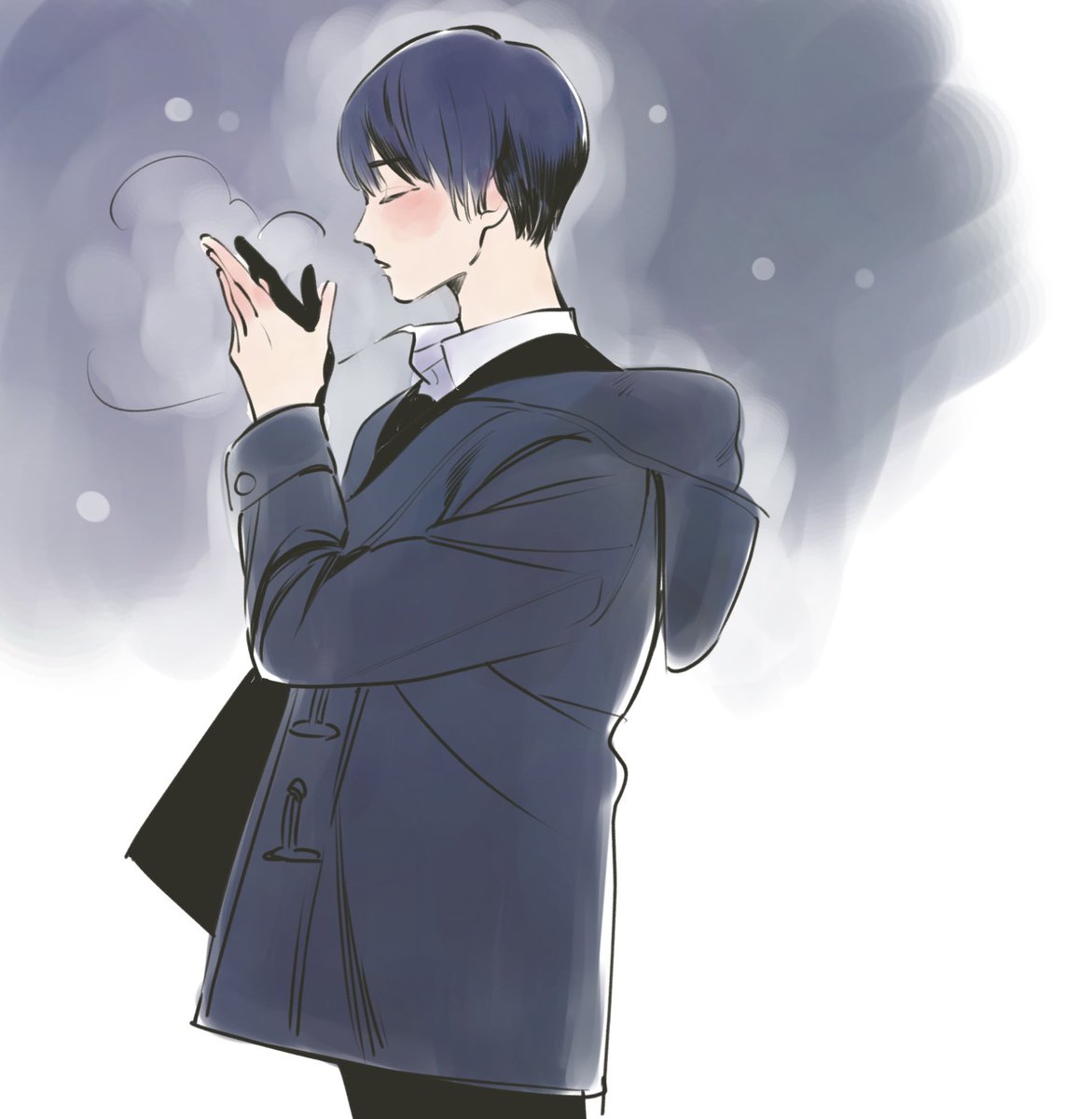 「」|北野仁のイラスト