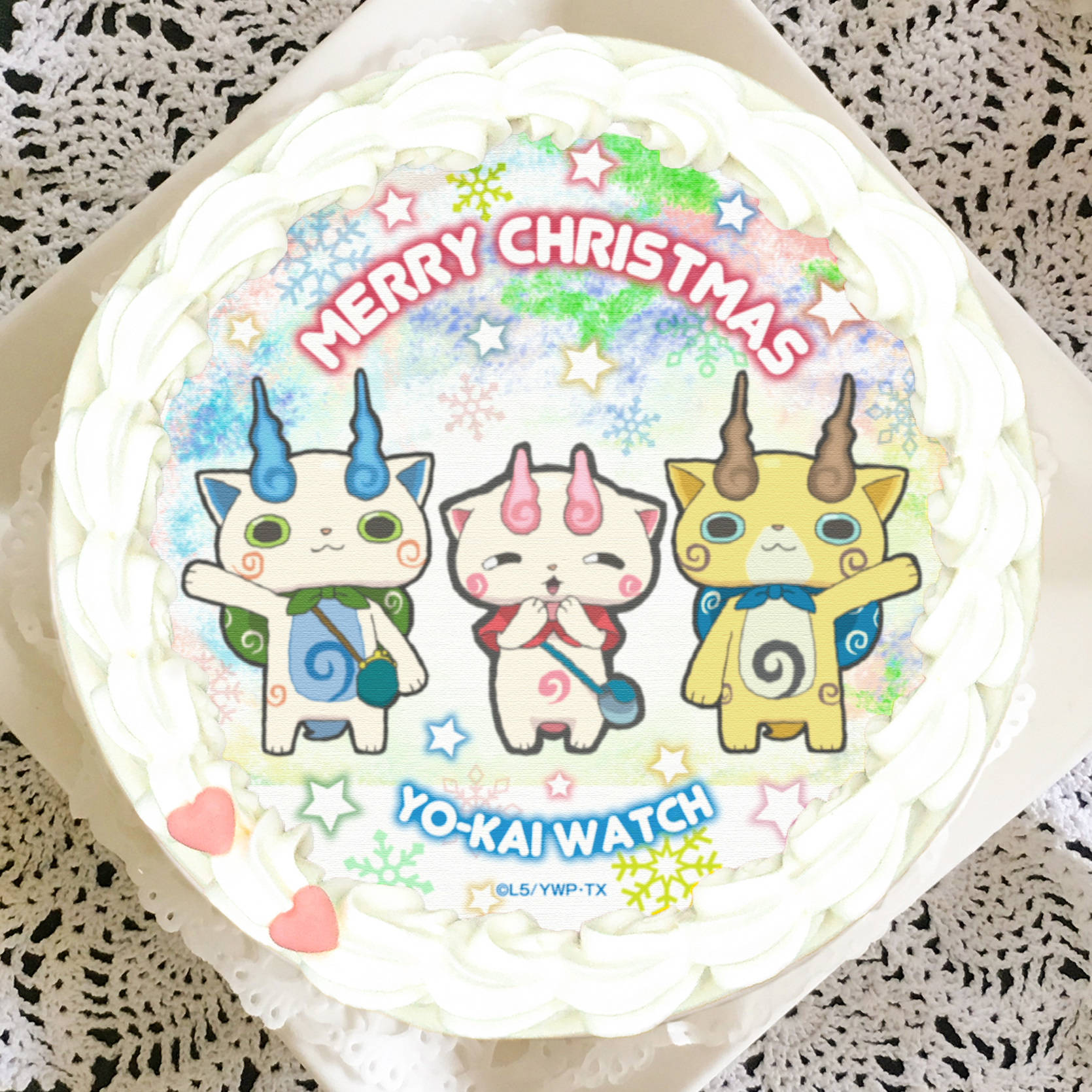プリロール公式 キャラケーキ マカロン 妖怪学園y 妖怪ウォッチ クリスマスケーキ好評ご予約受付中 全10種のxmasケーキが登場しています 規定数量に達し次第ご予約受付終了となります 数量限定販売 となりますのでどうぞお早め