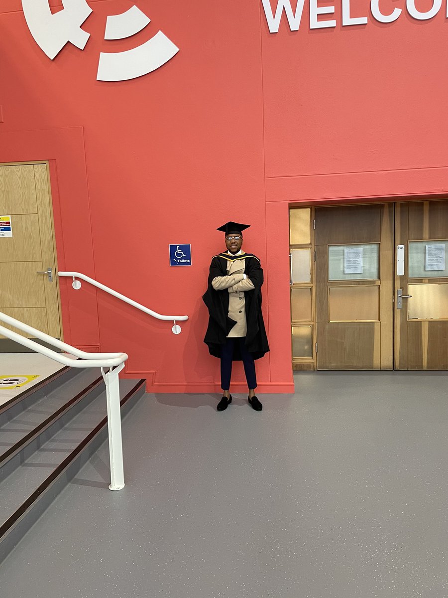 In Mid 2019, while in Nigeria I stumbled upon a Game from  @Mrbankstips And Staked A lump sum of money. The game came Through I quickly started Processing papers to leave the country to further my Education and for a Better Life. Today I just Graduated