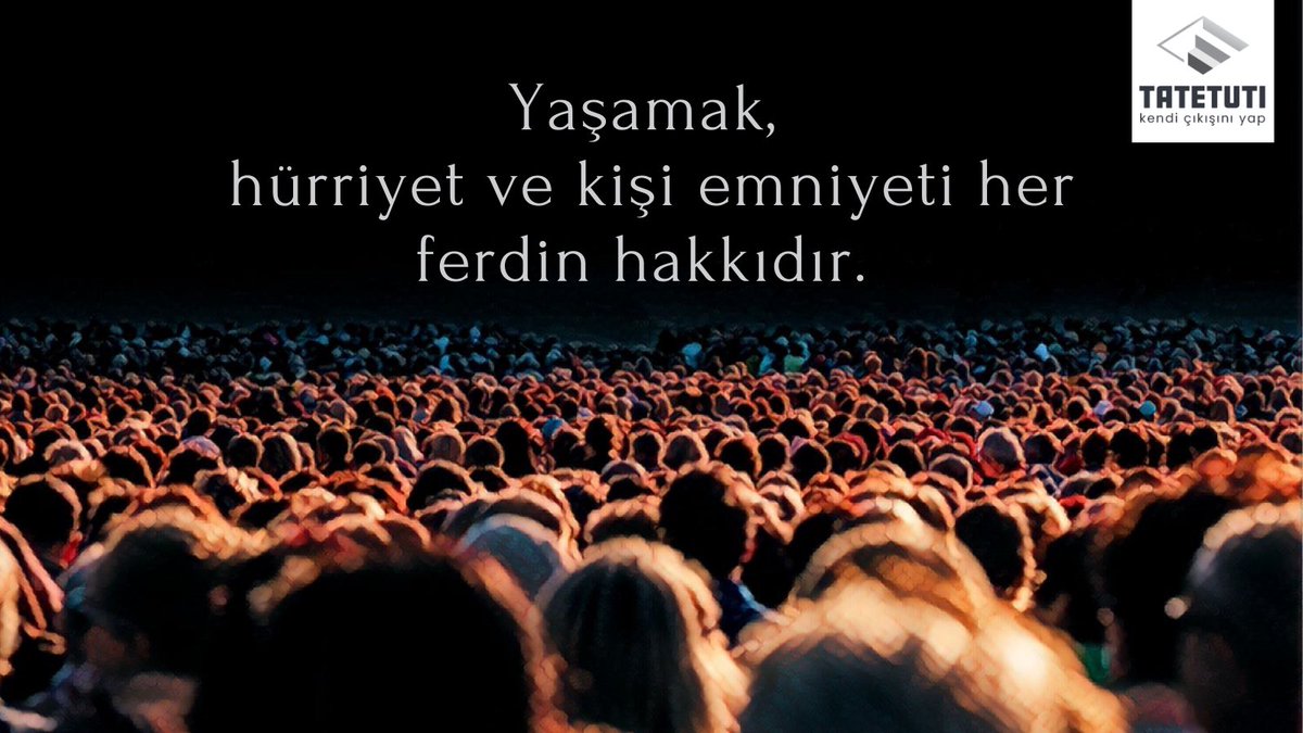İnsan Hakları Evrensel Beyannamesinin kabulüyle milyonlarca insanın, insanlık onuru tanınmış ve daha adil bir dünyanın temelleri atılmıştır. İnsan hakları her gün hepimiz için geçerlidir. Gün, bugündür. “Daha İyi İyileş–İnsan Haklarına Sahip Çık”