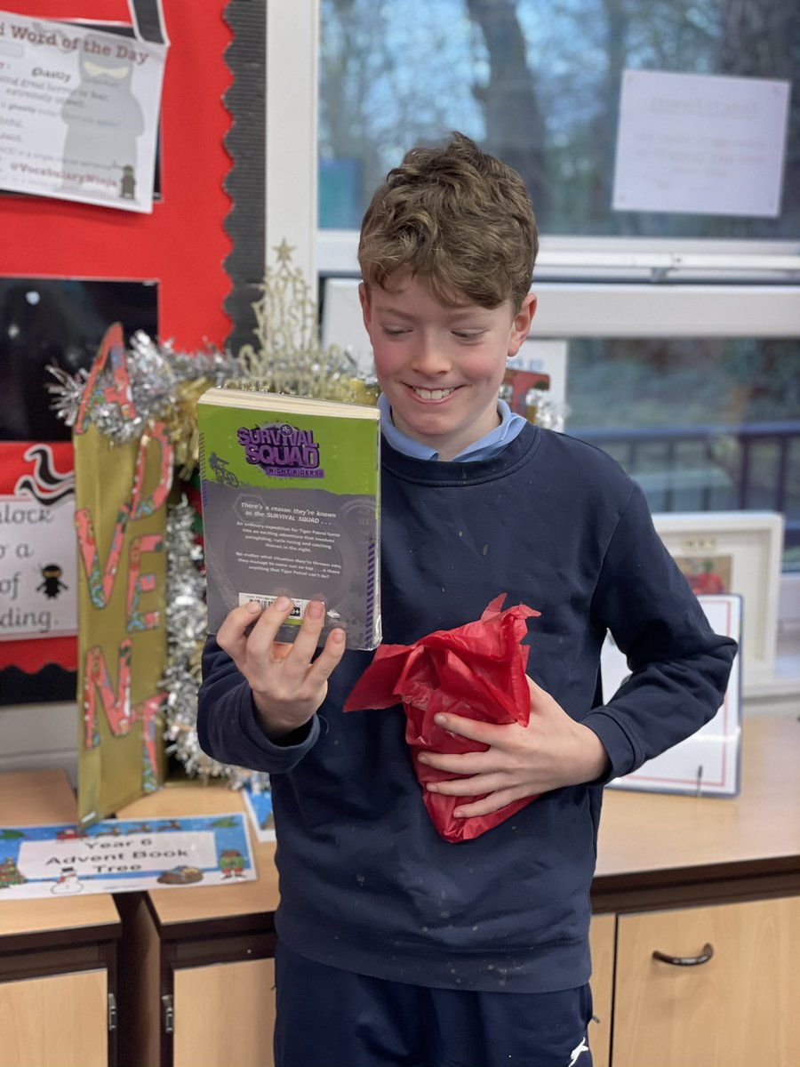 CCCRPrimary's tweet photo. Door 10 is ripped open by a super happy Tom! #adventtree #y6 https://t.co/Vb5xU1b67V