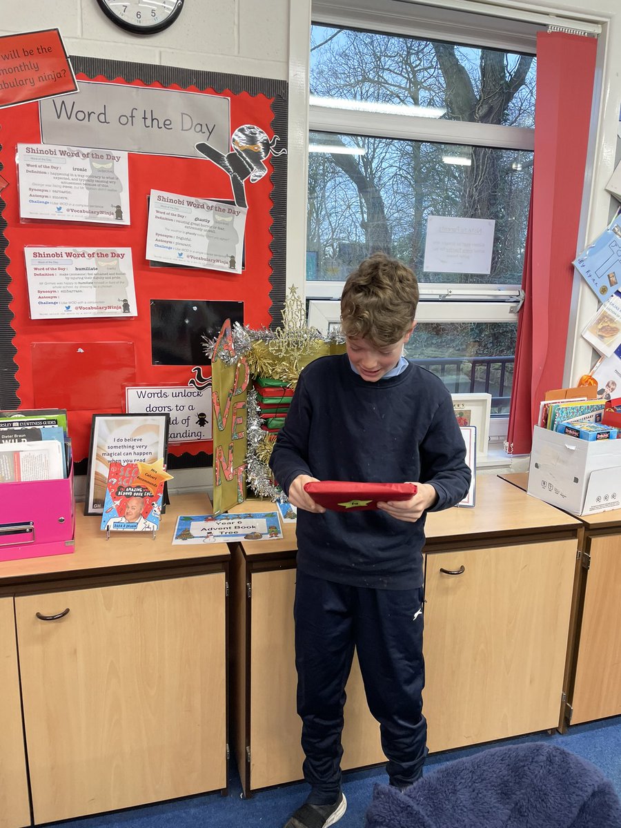 CCCRPrimary's tweet photo. Door 10 is ripped open by a super happy Tom! #adventtree #y6 https://t.co/Vb5xU1b67V