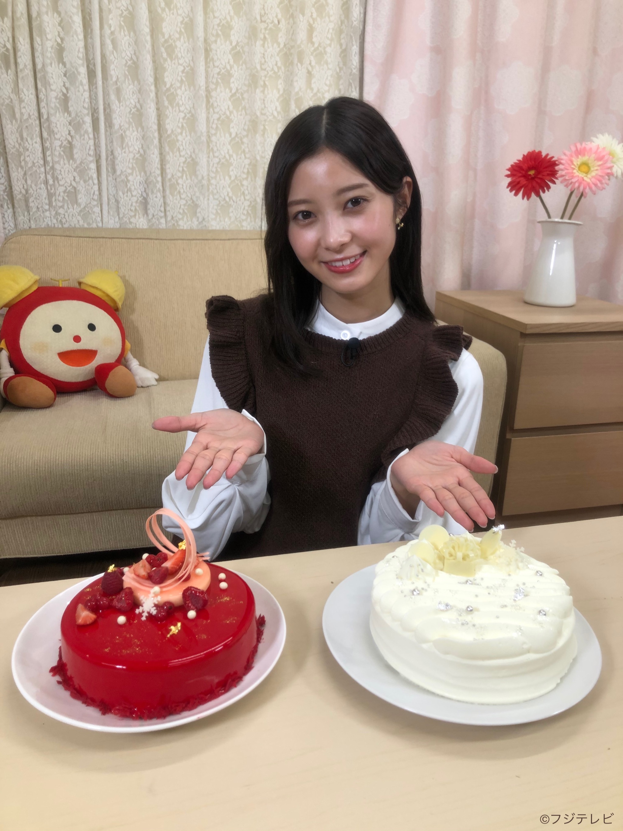 めざましテレビ 明日のイマドキでは 予約必須のクリスマスケーキ を 松川星ちゃんが紹介してくれるよ おうちで楽しめる かわいいケーキがいっぱい ６時５０分過ぎに放送予定 めざましテレビ イマドキ T Co U3q8aaye52 Twitter