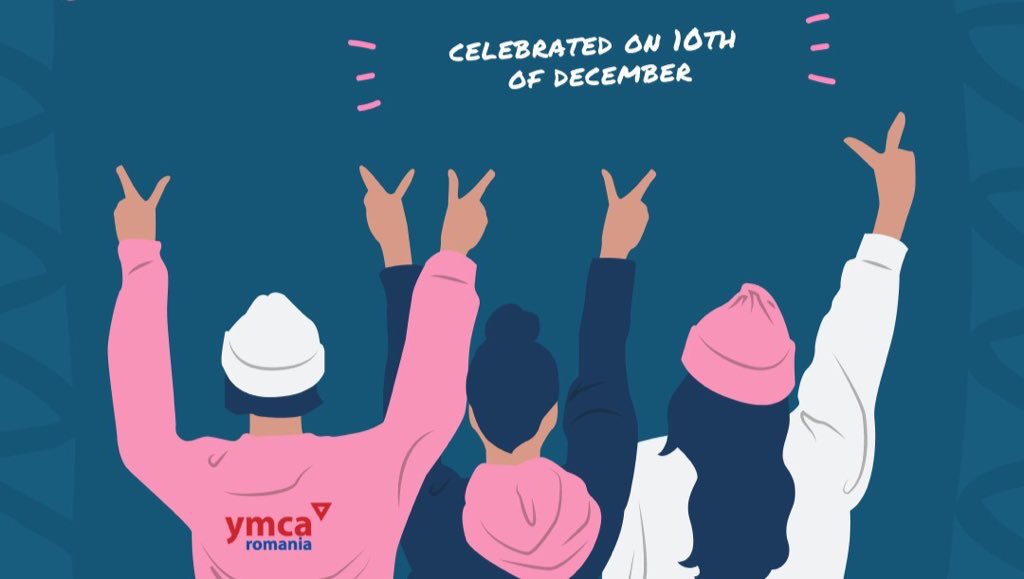 RomaniaYMCA's tweet photo. #HumanRightsDay  theme relates to the #COVID19 and focuses on the need to build back better by ensuring human rights are central to recovery efforts.

We will reach the #SDGs only if we are able to create equal opportunities for everyone &amp; address the failures exposed by COVID. https://t.co/E5a0gO1jQT