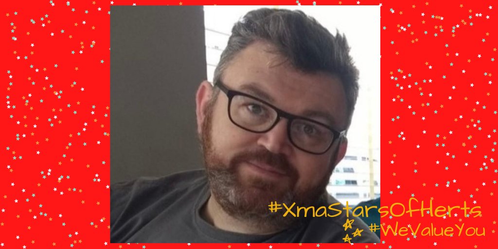 WestHertsNHS's tweet photo. Our #XmasStarsOfHerts today is our wonderful volunteer services lead, Mark Cruise. 'Mark took over the response volunteer hub in August and continues to manage to an exceptionally high level. He has taken on his new role very well making improvements to the process,'. THANK YOU⭐️ https://t.co/EBwOpuBnw6
