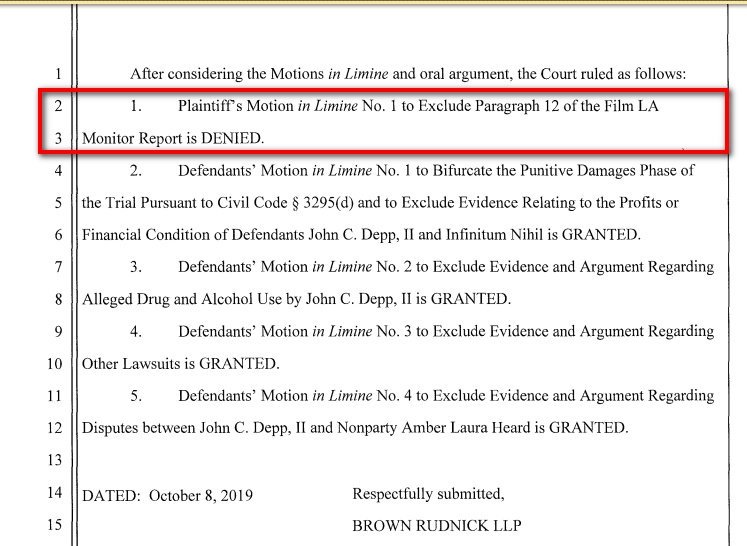 Also it's worth to mention that it Brooks had another conflict that day when he was aggressive towards a representative of Gilmore & Associates on the set and unsuccessfully tried to hide his violent behaviour from future jury trial. So tell me who's the violent one again? 14/26