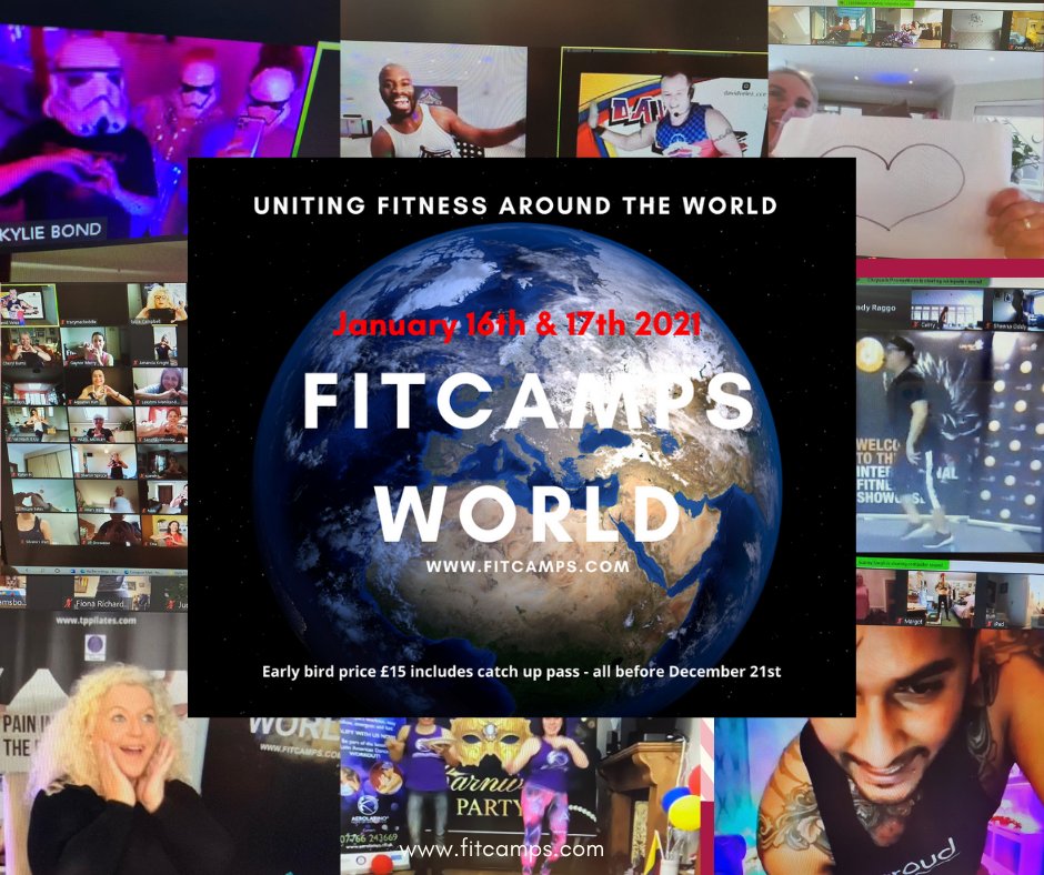 FitCampsUK's tweet photo. Lydia Campbell's FitCamps World is BACK! New Year Online event January 16th &amp; 17th - Plus new training dates for 2021 - https://t.co/dbB66YuVEw https://t.co/4InKTE8gJ6