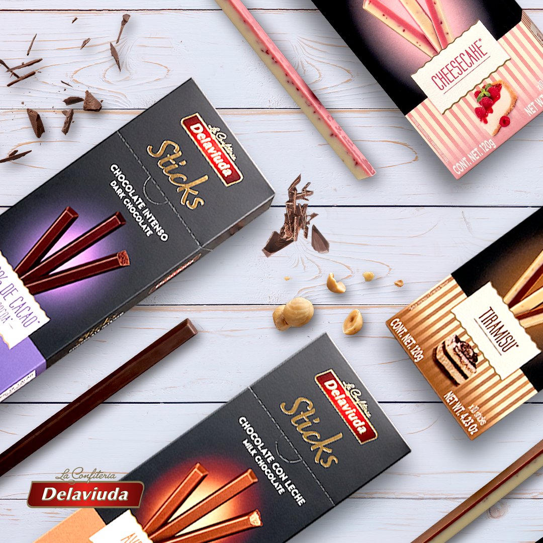 Los #STICKS de DELAVIUDA están deliciosos sea cual sea su sabor. Y no lo decimos nosotros, ¡lo decís vosotros en las publicaciones! ¿Los has probado ya?