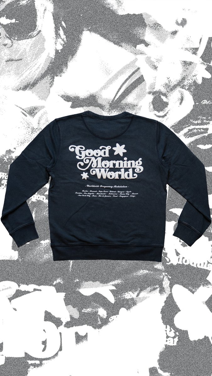 GMW®️ PRODUCT
GARMENT DYED SWEATSHIRT
OUT NOW✨

- Garment Dyed Petrol Blue / White
- Pure Organic Ring Spun Combed Cotton 🍃
- Embroidered chest detail
- Puff lettering 

150 pieces worldwide
wrldwd.fm/shop

Designed by <a href="/odessauk/">ODESSA</a>
Modelled by Romy of Sage Flowers &amp;Marvin