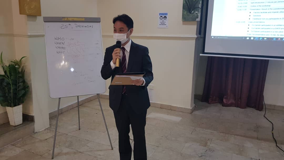 Today, JICA held a workshop for ex-participants of JICA training in Japan in collaboration with JICA Alumni Association of Nigeria. They shared solutions for implementing their action plans, so that they can expand their good practices to their colleagues and other target groups.