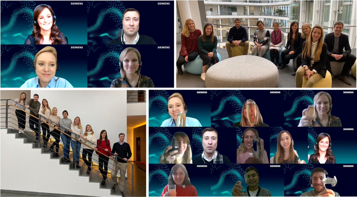 SelinaEberhard's tweet photo. During our virtual #SCC2020 today I officially graduated from #SPEAC, our high potential program for comms professionals. Many thanks to all of you for this great journey &amp; the valuable learnings throughout the year! It was a blast! 🙌🏻🥂 #teamsiemens #awesomecomms https://t.co/R9S526r2hr