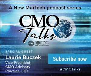 Stay updated on the latest industry and #MarTech trends from top #marketing leaders with our bi-weekly podcast.

✅Subscribe and listen here: bit.ly/39YSZeC
 
#tech #technology #IT #Business #BusinessRelations #technews #podcast #AI #analytics #VR #emergingtech #CMOTalks