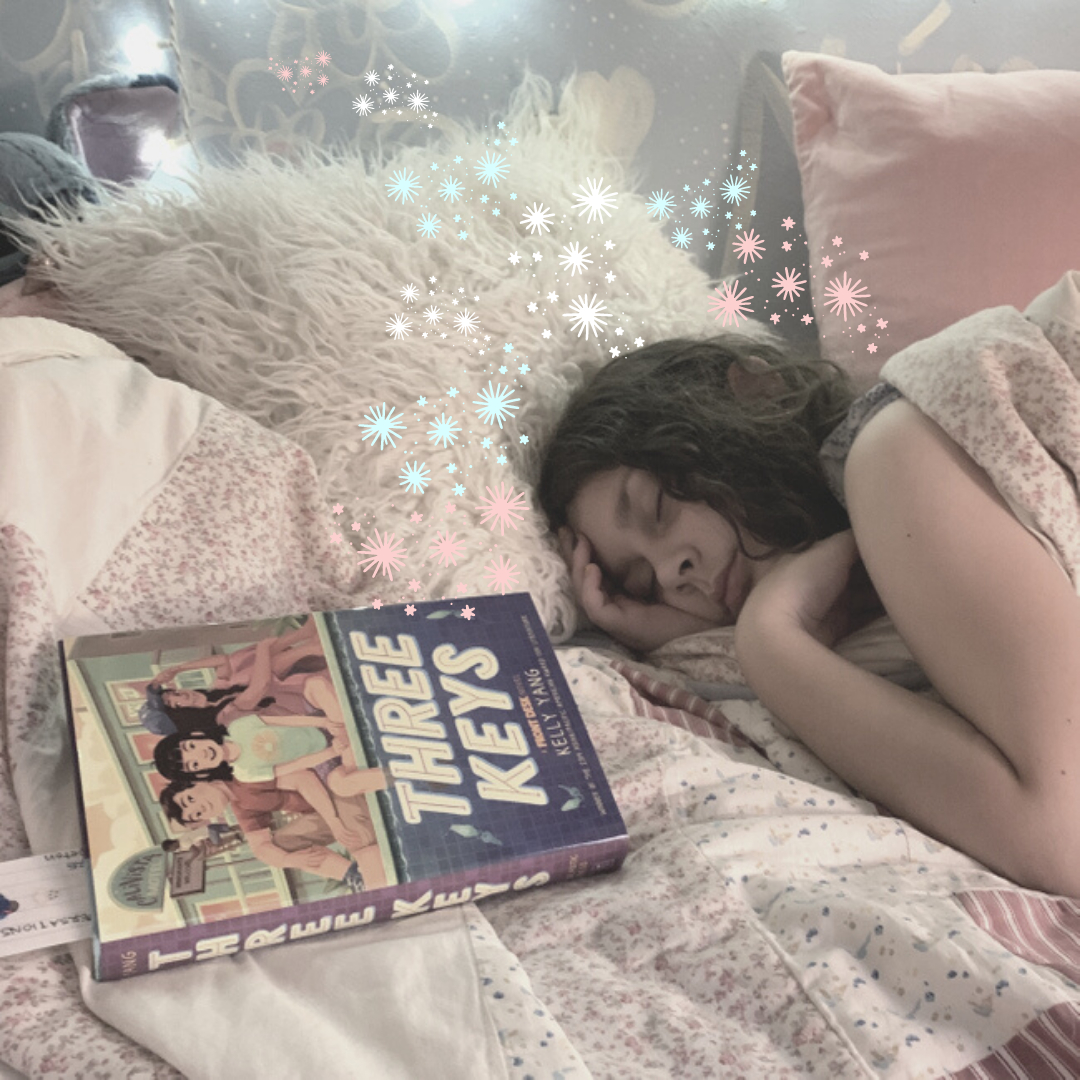 The children were nestled all snug in their beds,
While visions of fighting unfair immigration laws 
...danc’d in their heads.

#threekeys @kellyyanghk #readforjustice #readingisresistance #sleepingbeauty #winterreads #winter2020 #antiracisteducation #inspiringkids #verasreview