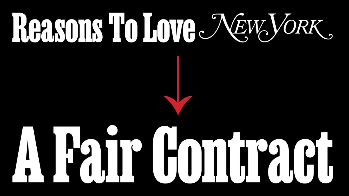 The Reasons to Love @NYMag are all the people who make it. We deserve a fair contract. #ReasonstoLoveNYMagUnion