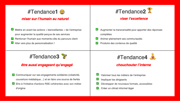 We_are_com's tweet image. Besoin d’un récap des #TendancesCOM en 2021 à retweeter ? Ici 👇notre mémo à afficher au boulot et 👉 ici notre article à lire, relire, .... à l’envie ▶ wearecom.fr/2020/12/les-te… ❤
