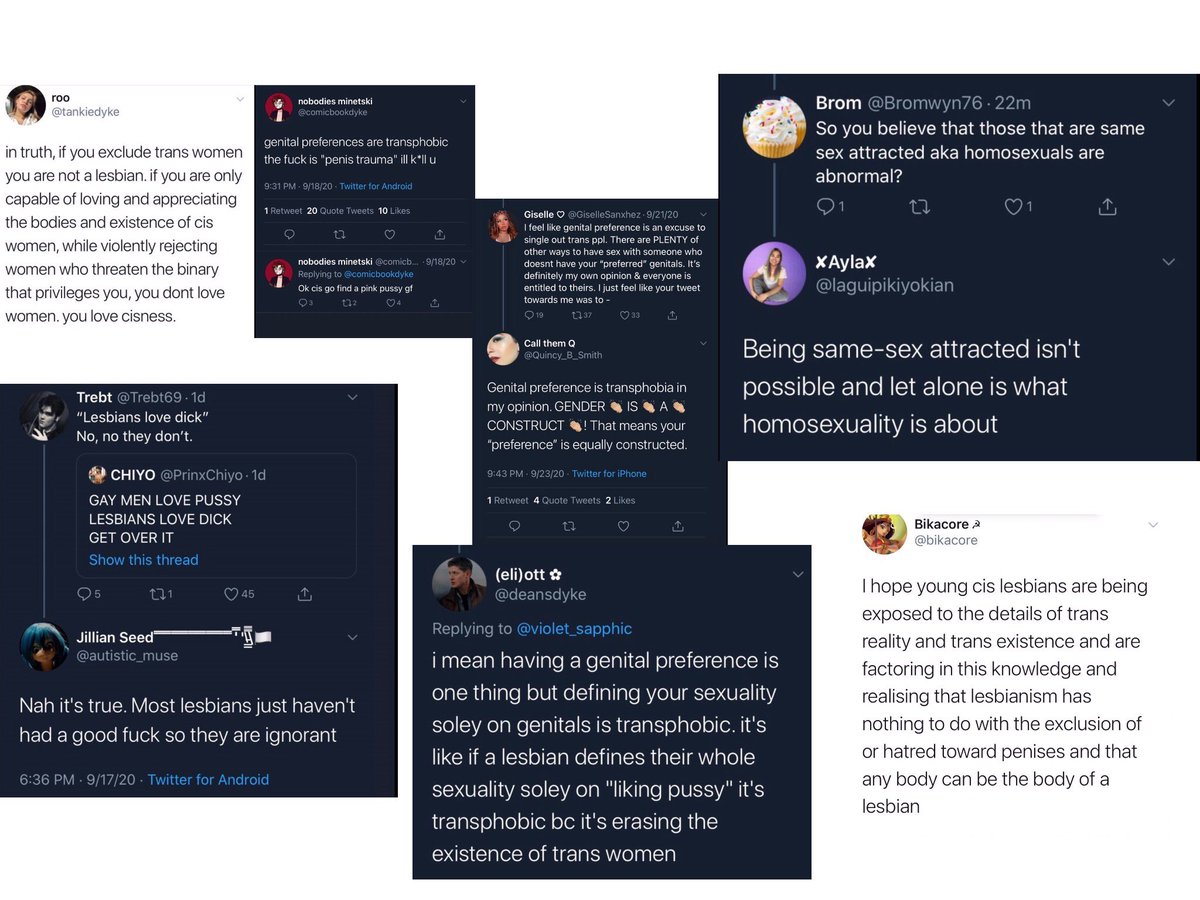 Some of them are lesbians and see the inherent homophobia being aimed at them and gay men by the left and trans activists particularly: