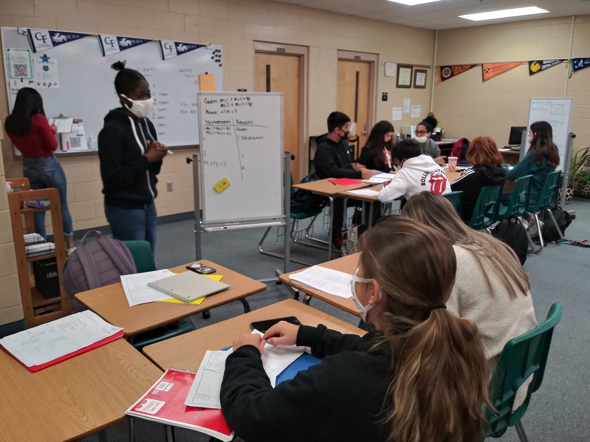 CRenfroe4EDU's tweet photo. In two AVID elective visits this morning I saw Algebra and Geometry tutorials, team building activities and an AVID Christmas tree!   #AllMeanALL @LMSLibertyPride @WestPortHigh @BenWhitehouse98 @wkmcateer4 #MCPS_AVID https://t.co/epBF7wQRQa