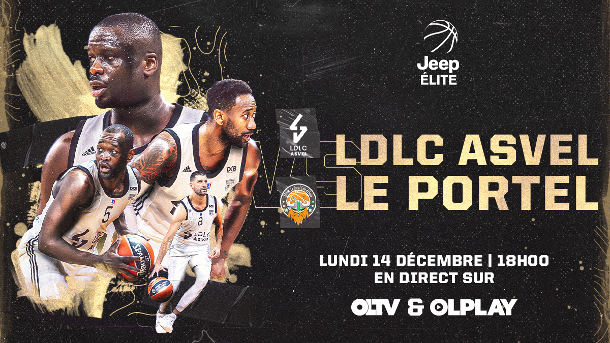 OLPLAY_Officiel's tweet image. 🏀 ÉVÉNEMENT 🏀

Notre chaîne diffusera en direct la rencontre de Jeep® ÉLITE entre @LDLCASVEL et Le Portel ce lundi 14 décembre à 18h  ! 💥

À suivre sur OLTV et OLPLAY 👉 lyonna.is/tv-olplay