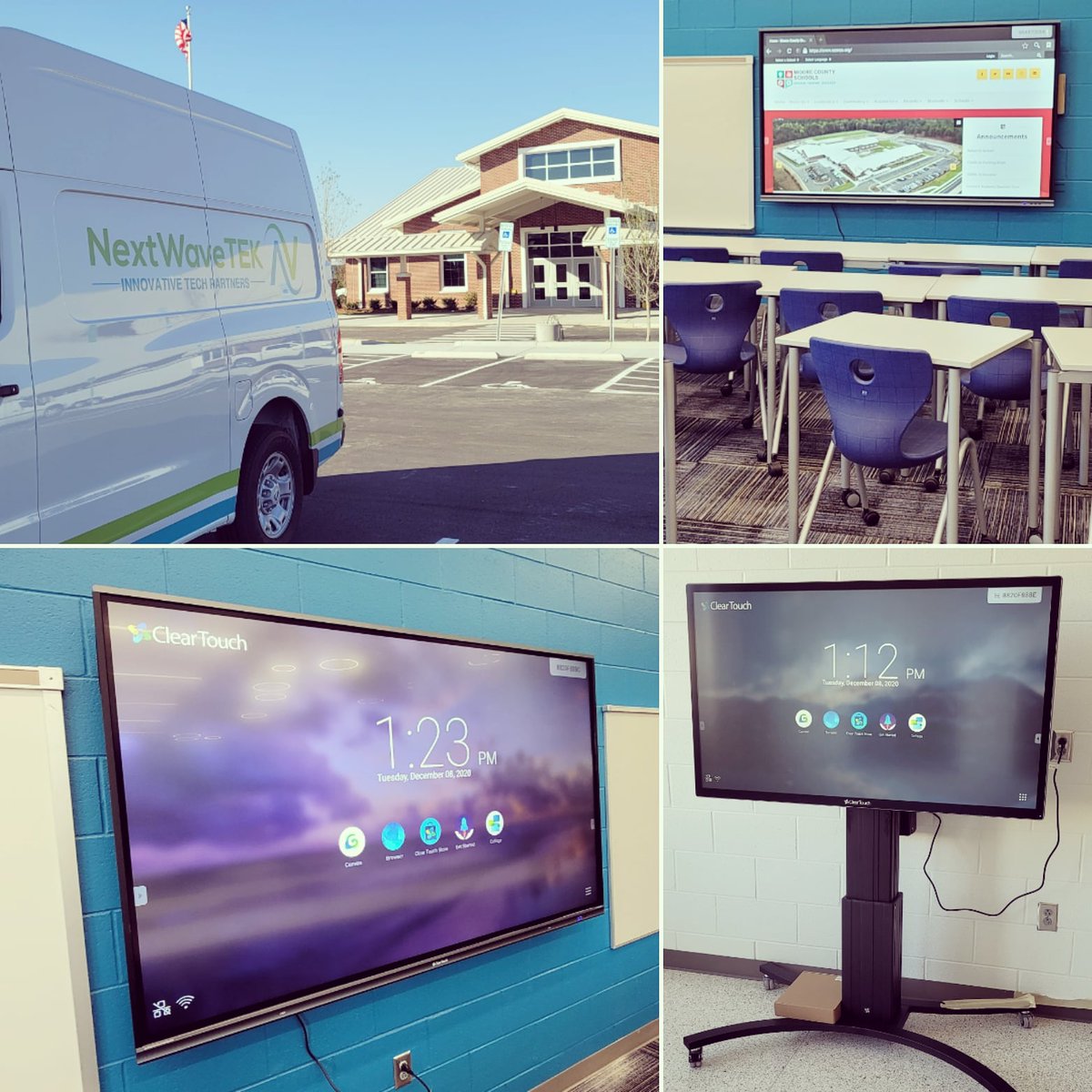 NextWaveTEK's tweet image. Love seeing a new school come alive with @GetClearTouch panels in every classroom, resource center and media room!  Their teachers and students are going to be so excited when they arrive to their new campus in January. #wowfactor #interactdifferently  #fullservicepartner