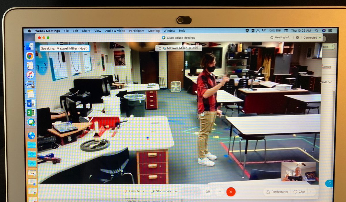 Experiencing a classroom as a virtual learner is a pretty interesting. Great job <a href="/Miller_Tech_Ed/">Maxwell Miller</a> <a href="/CmsColts/">Colleyville Middle School</a>