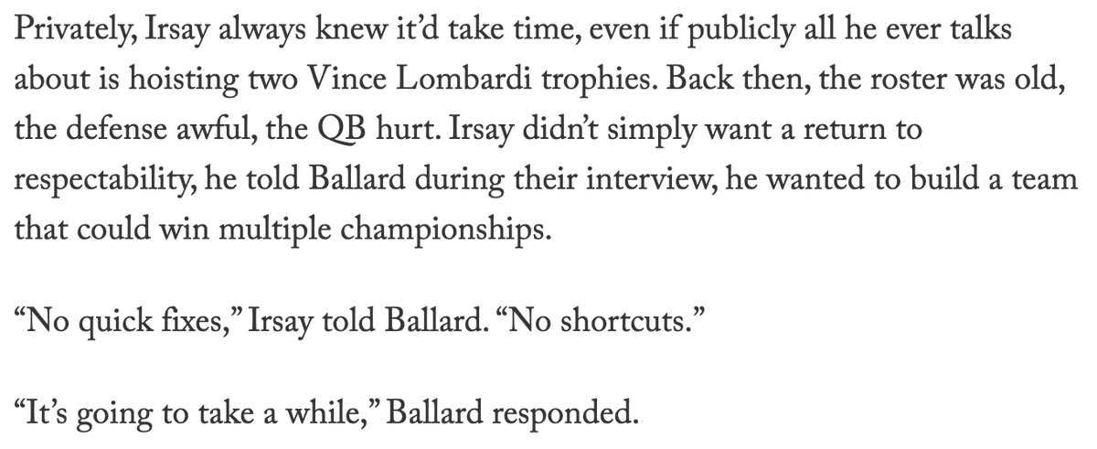 That's my perception of things. Could be wrong. But that's why, when I read this in  @zkeefer's excellent profile on Chris Ballard yesterday, it stuck out: