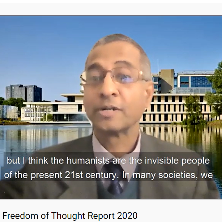 SvHumanisterna's tweet photo. "Humanister är i nuvarande århundrade det osynliga folket", säger Ahmed Shaheed, FN:s speciella rapportör för religions- och övertygelsefrihet #FreeThoughtReport https://t.co/T9bynDSVa1 https://t.co/ZRdUuFdVTr