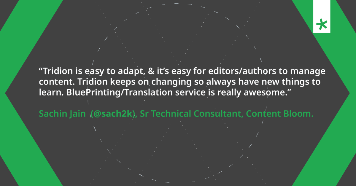 RWSGroup's tweet photo. Thank you to all our partners and the Tridion community for making #TXS2020 so special. As the curtains close we’re delighted to announce the winner of our #TridionMakesItEasy competition. Congratulations to @sach2k from @contentbloom!
See you all next year! https://t.co/lPPo1NsXvM