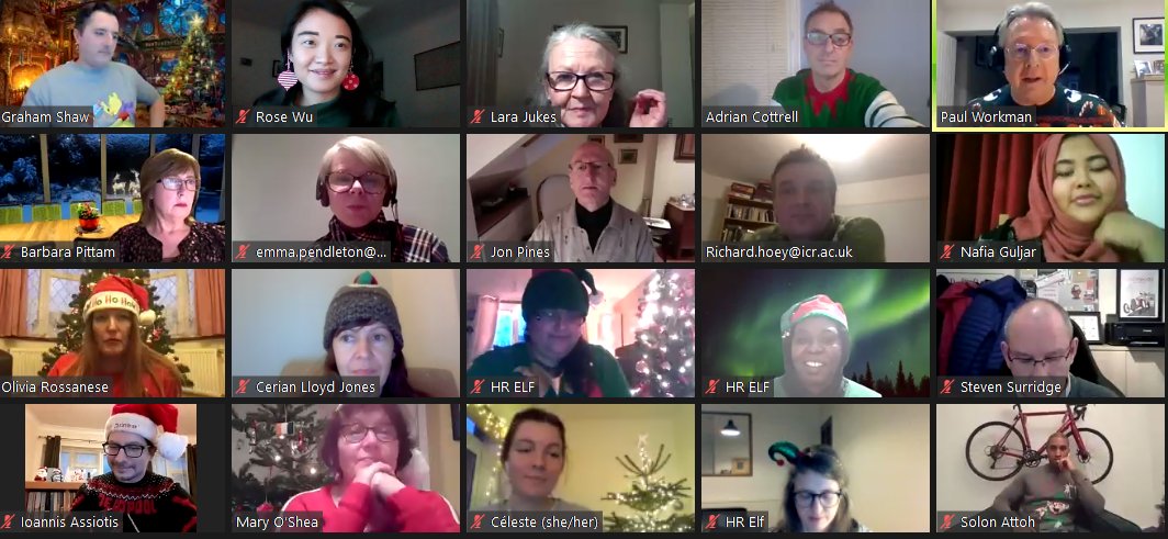 ICR_London's tweet photo. 👏 We're taking a break together as #OneICR for some festive cheer! To celebrate our achievements in a very challenging year, we are highlighting some individual staff members and students for the roles they’ve played in supporting the ICR community – as our ICR heroes of 2020. https://t.co/oMfUe6jU0t