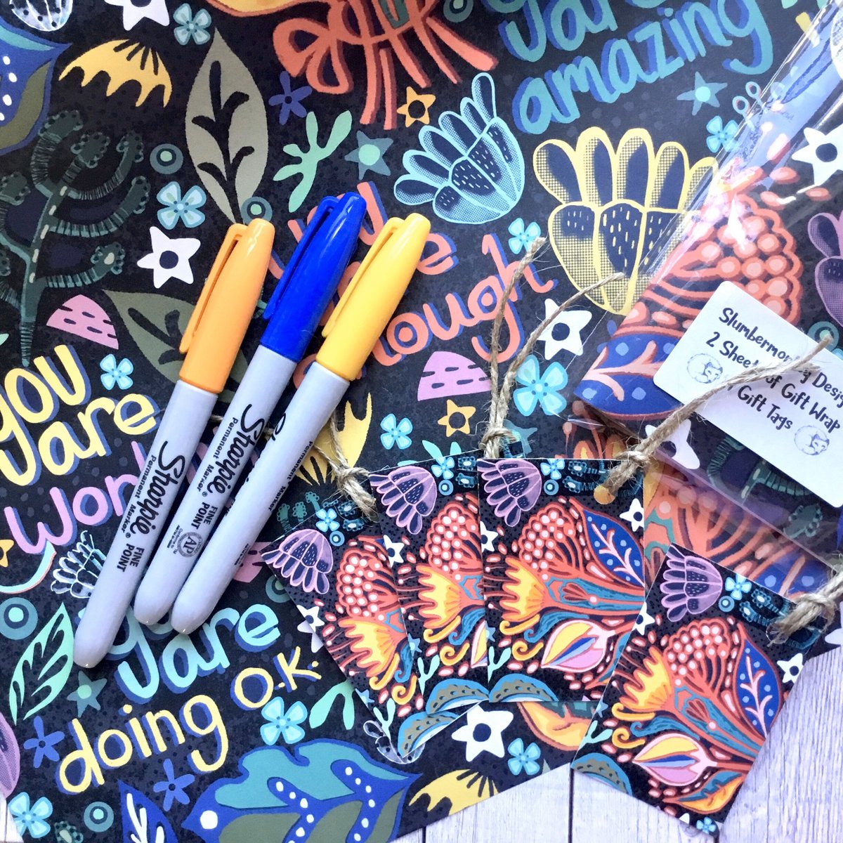 buck_lj's tweet photo. You Are Amazing Quote Gift Wrap, Wrapping Paper Set, Positive Quotes, Birthday Presents, Mindfulness Gift, Self Care, Thinking Of You. https://t.co/d2P5Uafr3e #Slumbermonkey #Etsy #PresentWrap https://t.co/HsVqGTkgQ3