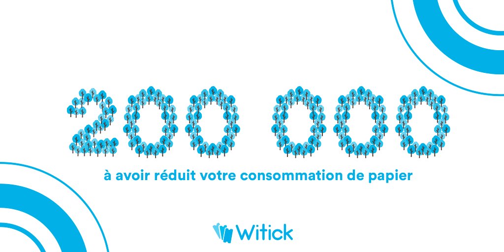 Witick_app's tweet photo. 🎊Vous êtes plus de 200 000 à utiliser Witick, 200 000 à avoir réduit votre consommation de papier, 200 000 à avoir arrêté de faire la queue à la borne !
Merci à vous tous 🥰 https://t.co/7MO0S06IN9
